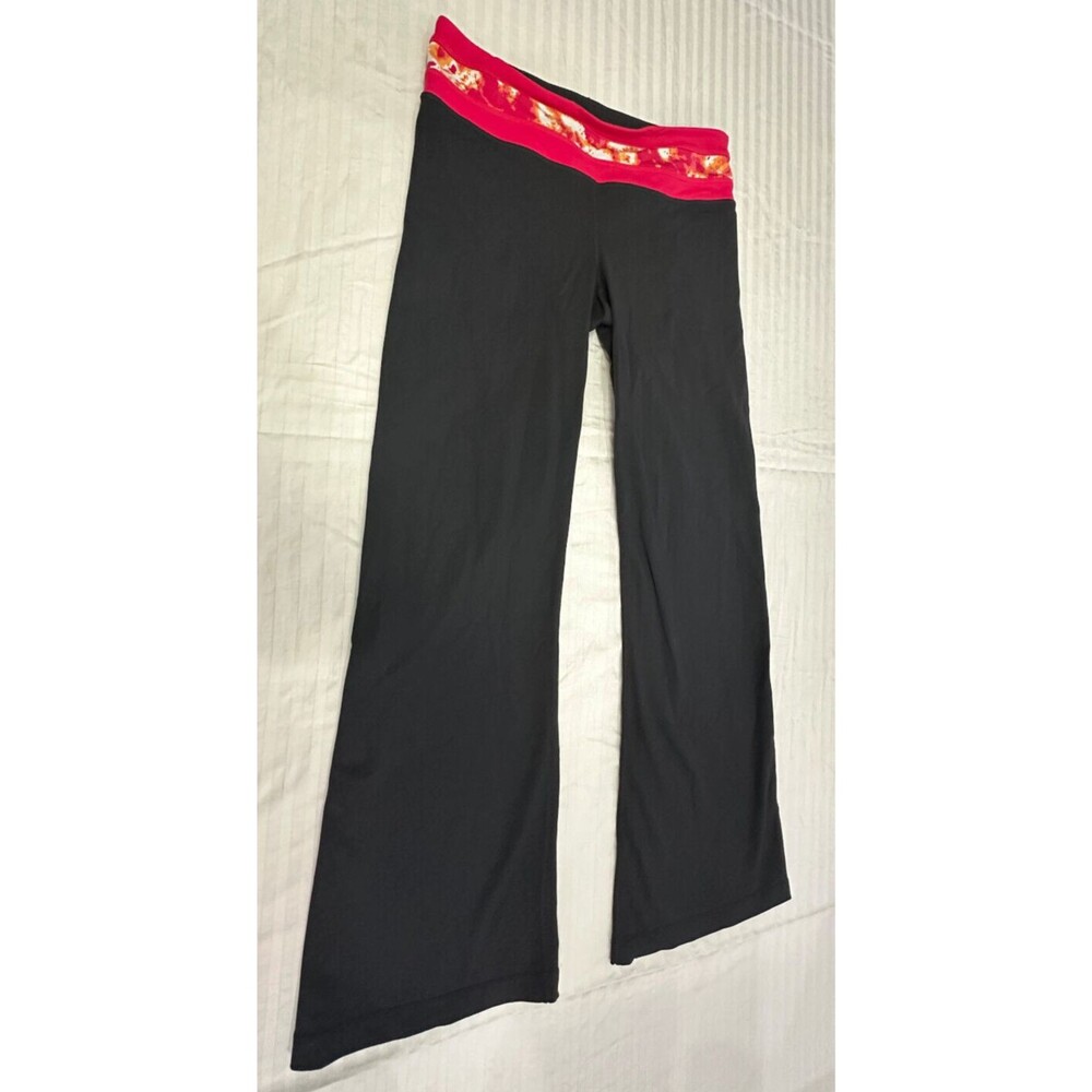 WOMENS PULL ON ATHLETIC YOGA PANTS SIZE M